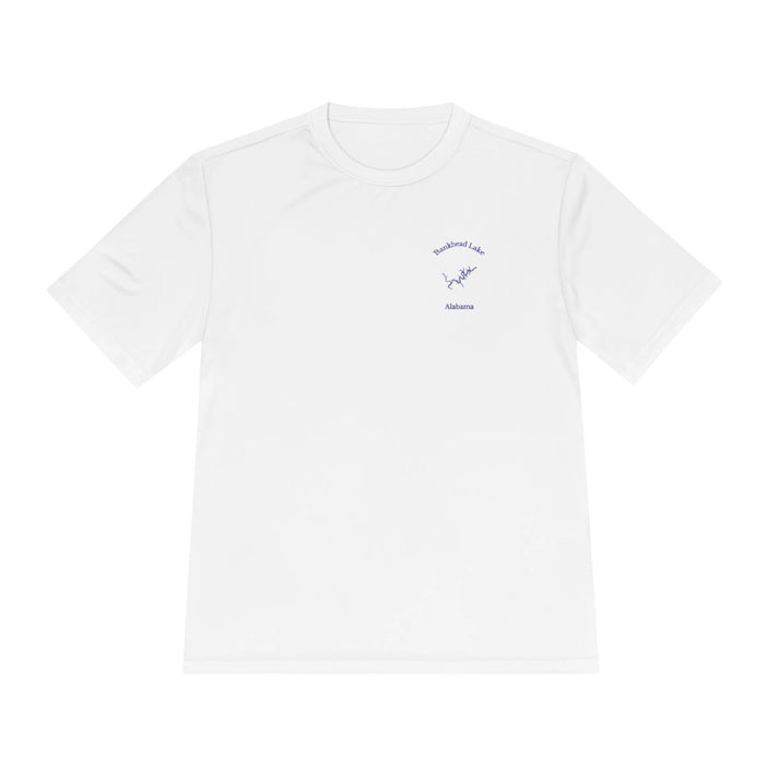Alabama  Bankhead  Lake  Moisture  Wicking  Tee  front  position  view  from  front  white.webp