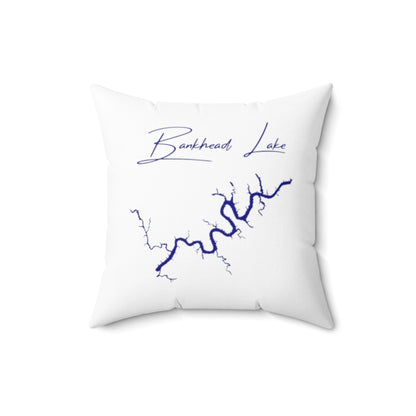 Alabama  Bankhead  Lake  Pillow  front  position  view  from  back  16  x  16.webp