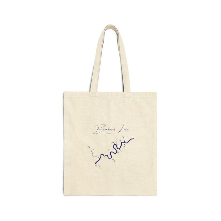 Alabama  Bankhead  Lake  Tote  Bag  back  position  view  from  back  15  x  16.webp