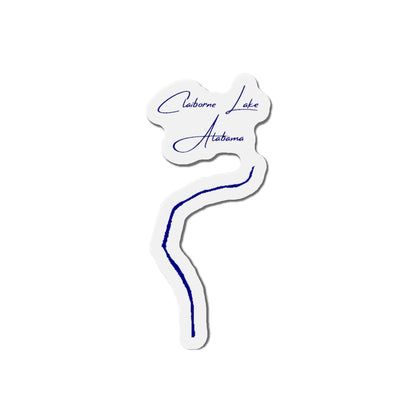 Alabama  Claiborne  Lake  Die  Cut  Magnet  front  position  view  from  front  4  x  4.webp