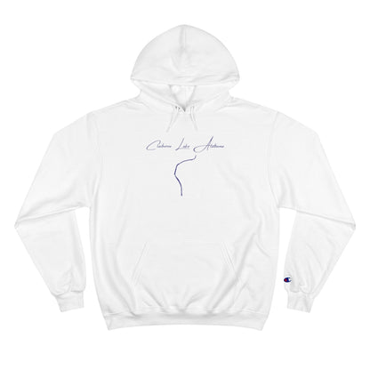 Alabama  Claiborne  Lake  Hoodie  front  position  view  from  front  white.webp