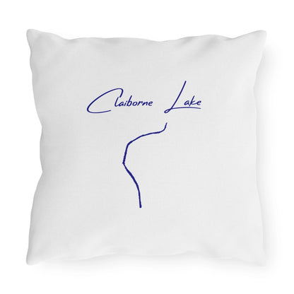 Alabama  Claiborne  Lake  Outdoor  Pillow  back  position  view  from  back  16  x  16.webp