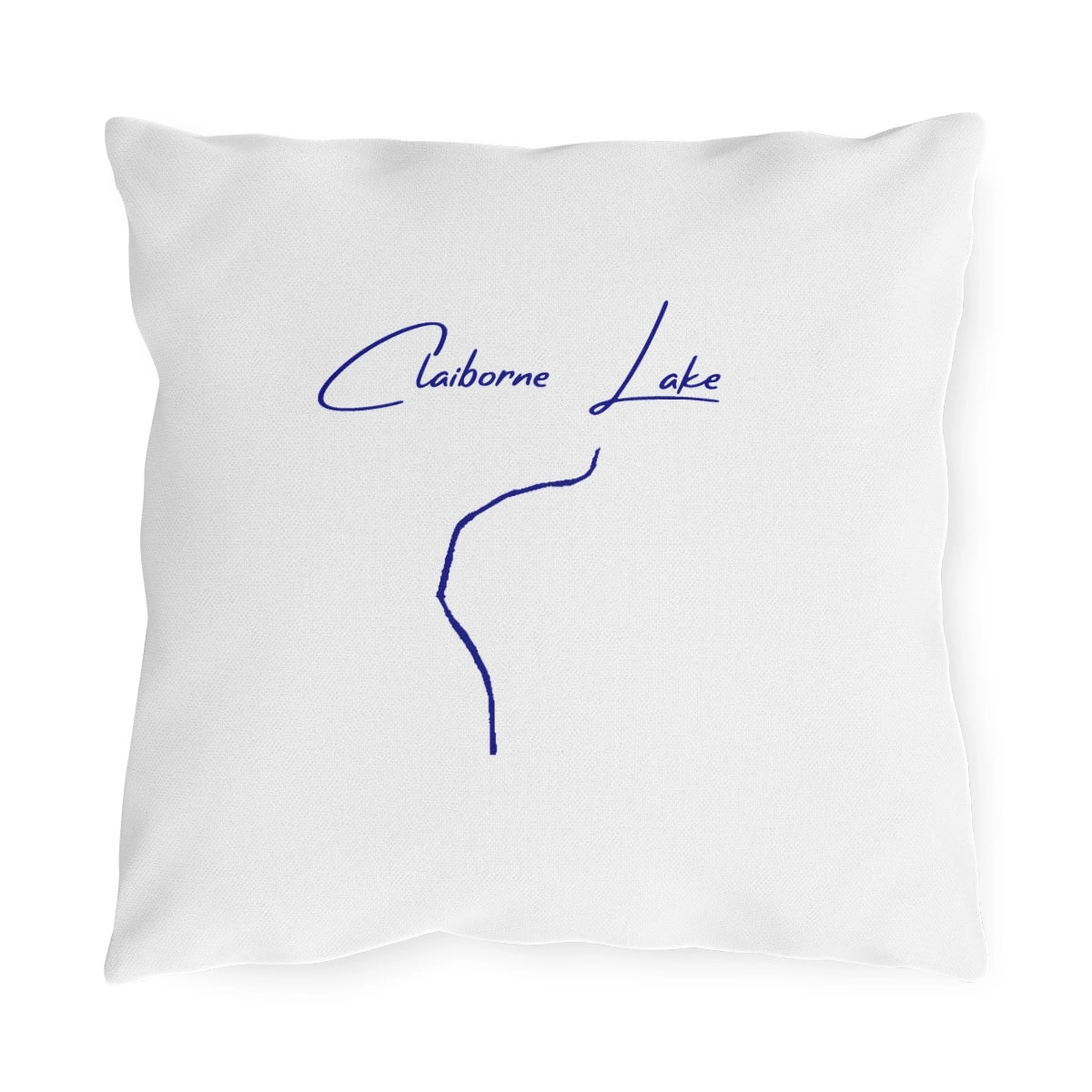 Alabama  Claiborne  Lake  Outdoor  Pillow  front  position  view  from  front  16  x  16.webp