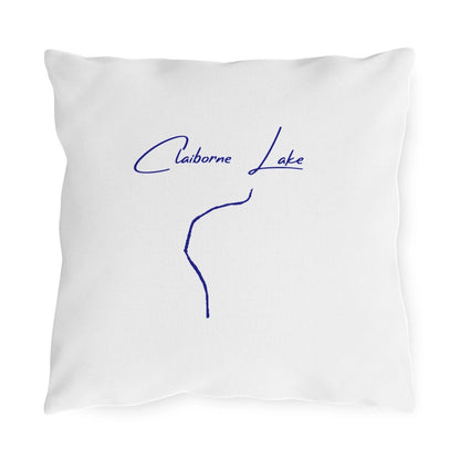 Alabama  Claiborne  Lake  Outdoor  Pillow  front  position  view  from  front  16  x  16.webp