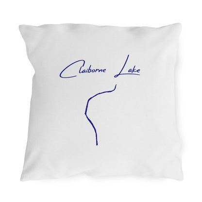Alabama  Claiborne  Lake  Outdoor  Pillow  front  position  view  from  front  18  x  18.webp