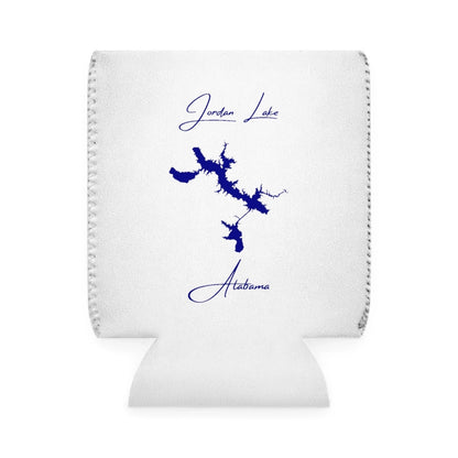 Alabama  Jordan  Lake  Can  Koozie  front  position  view  from  front-1  white.webp