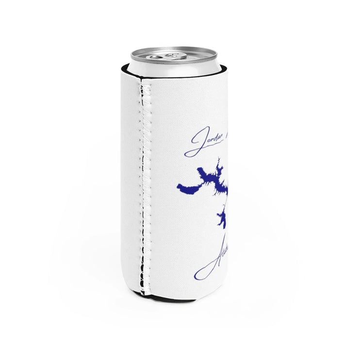 Alabama  Jordan  Lake  Slim  Can  Koozie  all  position  view  from  right  white.webp