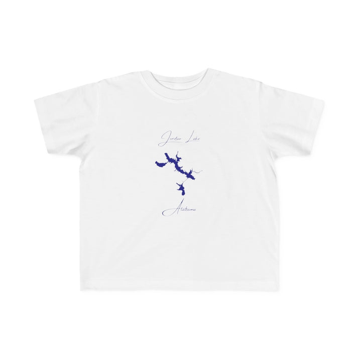 Alabama  Jordan  Lake  Toddler  T-shirt  front  position  view  from  front  white.webp