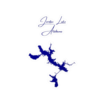 Alabama  Jordan  Lake  Vinyl  Decal  other  position  view  from  front  4  x  6.webp
