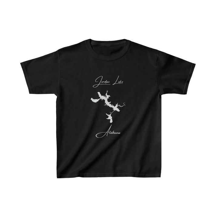 Alabama  Jordan  Lake  Youth  T-shirt  front  position  view  from  front  black.webp