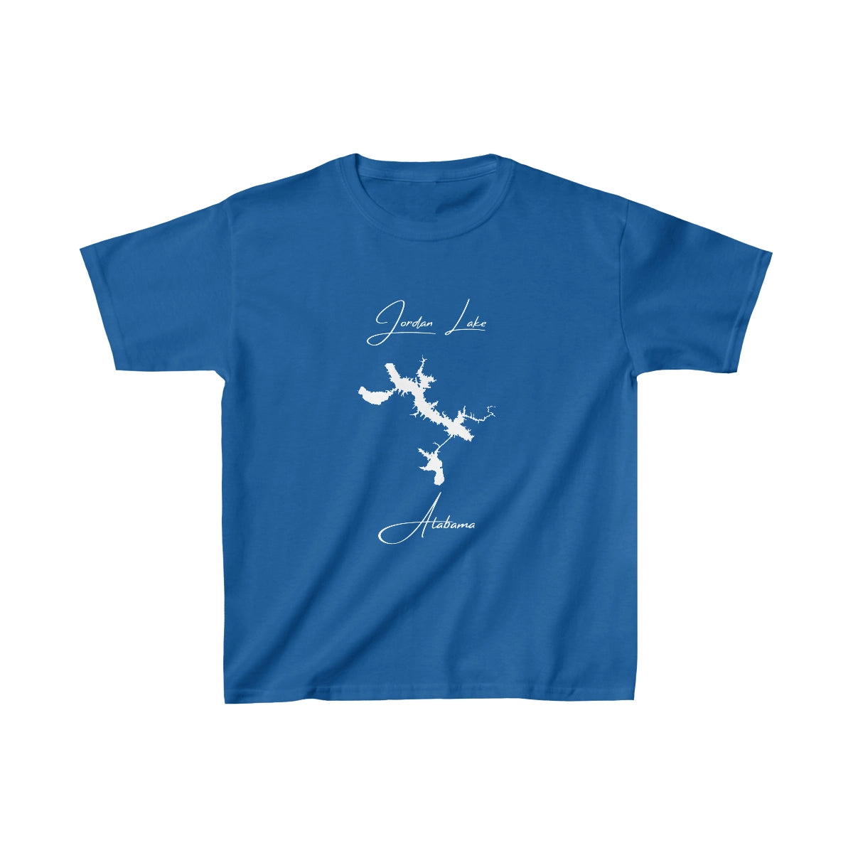 Alabama  Jordan  Lake  Youth  T-shirt  front  position  view  from  front  royal.webp