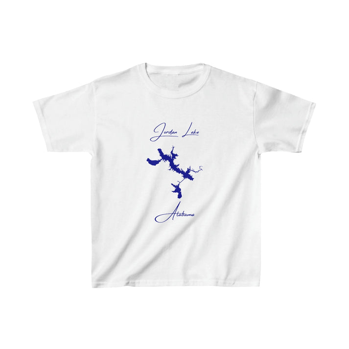 Alabama  Jordan  Lake  Youth  T-shirt  front  position  view  from  front  white.webp