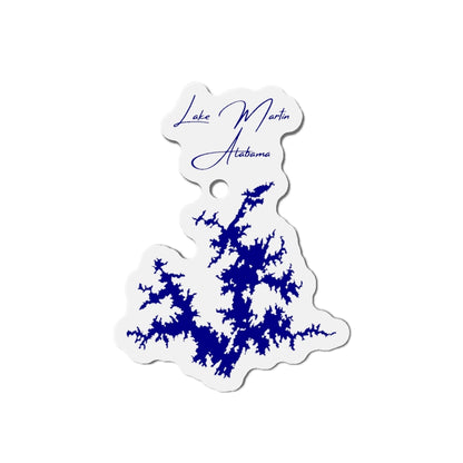 Alabama  Lake  Martin  Die  Cut  Magnet  front  position  view  from  front  4  x  4.webp