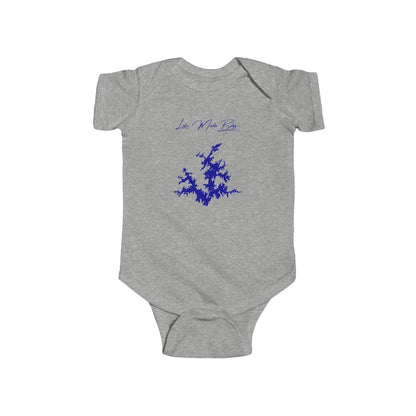 Alabama  Lake  Martin  Onesie  front  position  view  from  front  heather.webp