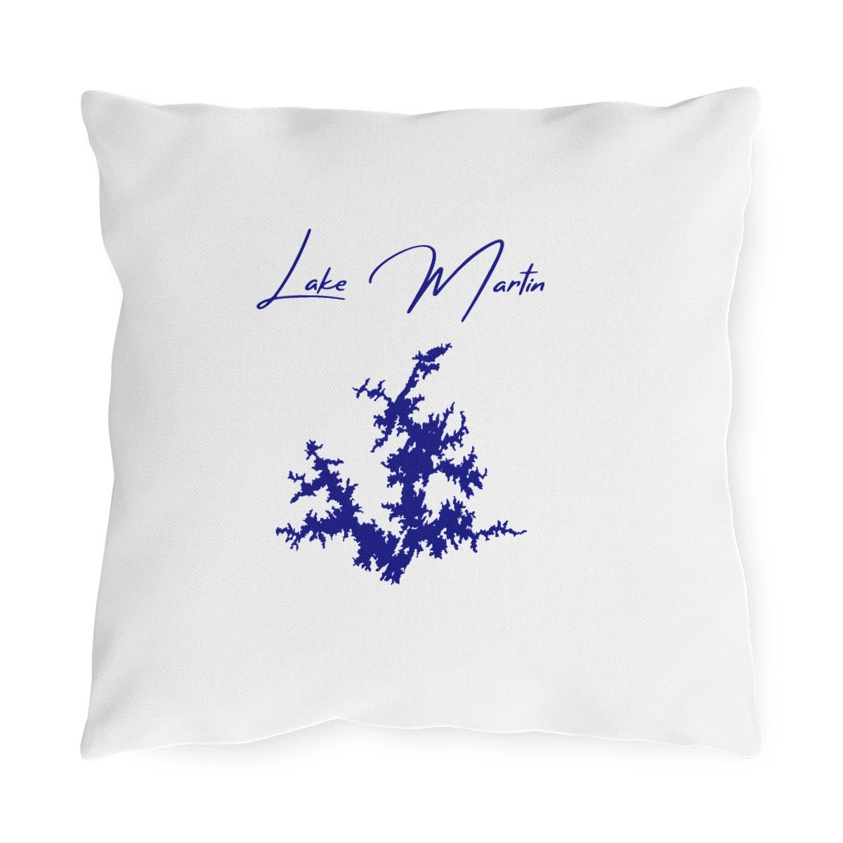 Alabama  Lake  Martin  Outdoor  Pillow  front  position  view  from  front  16  x  16.webp