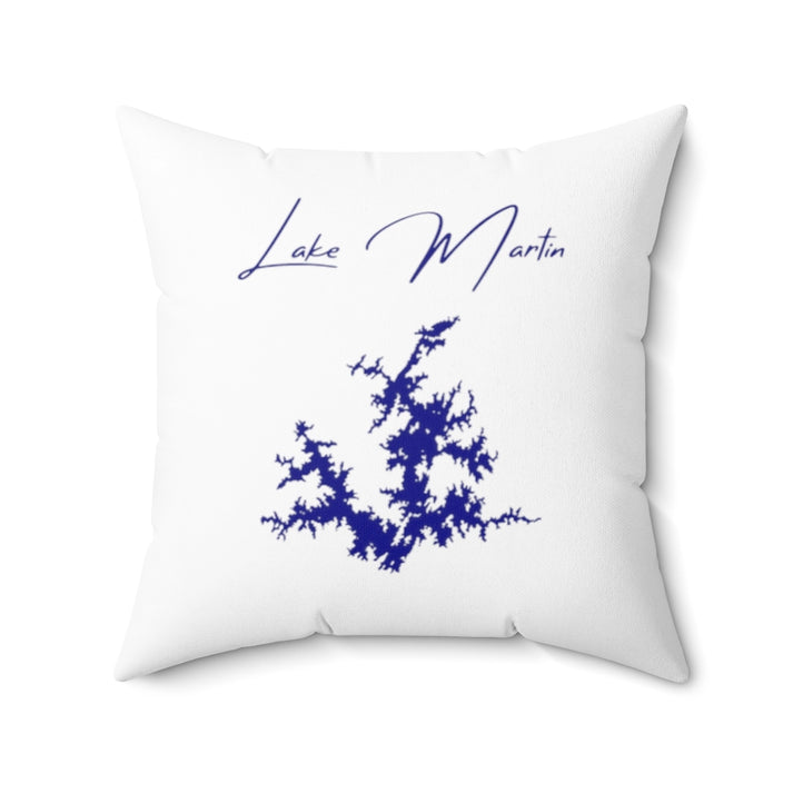 Alabama  Lake  Martin  Pillow  front  position  view  from  back  20  x  20.webp