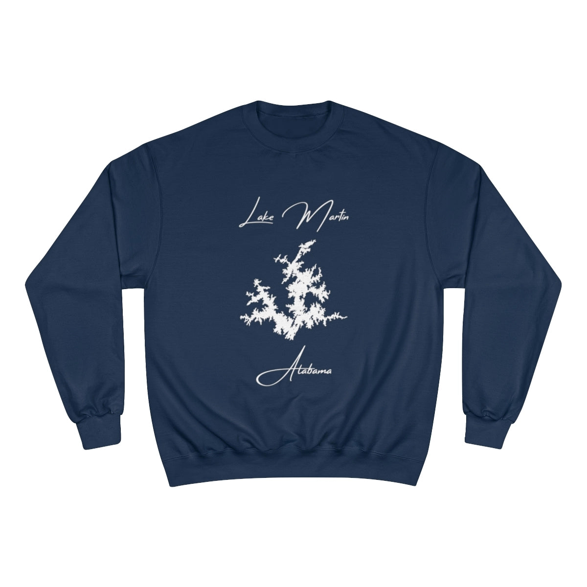 Alabama  Lake  Martin  Sweatshirt  front  position  view  from  front  navy.webp