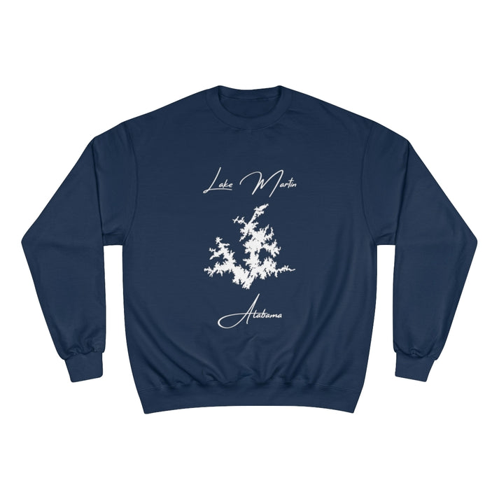 Alabama  Lake  Martin  Sweatshirt  front  position  view  from  front  navy.webp