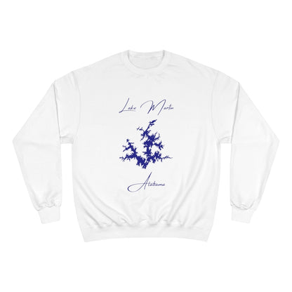 Alabama  Lake  Martin  Sweatshirt  front  position  view  from  front  white.webp