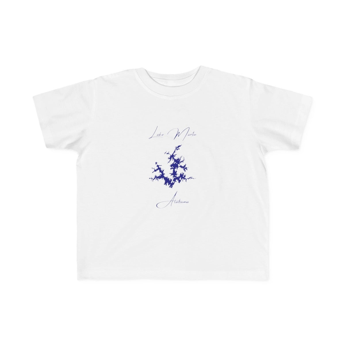 Alabama  Lake  Martin  Toddler  T-shirt  front  position  view  from  front  white.webp