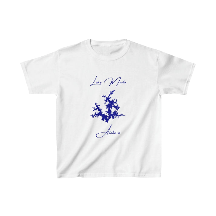 Alabama  Lake  Martin  Youth  T-shirt  front  position  view  from  front  white.webp