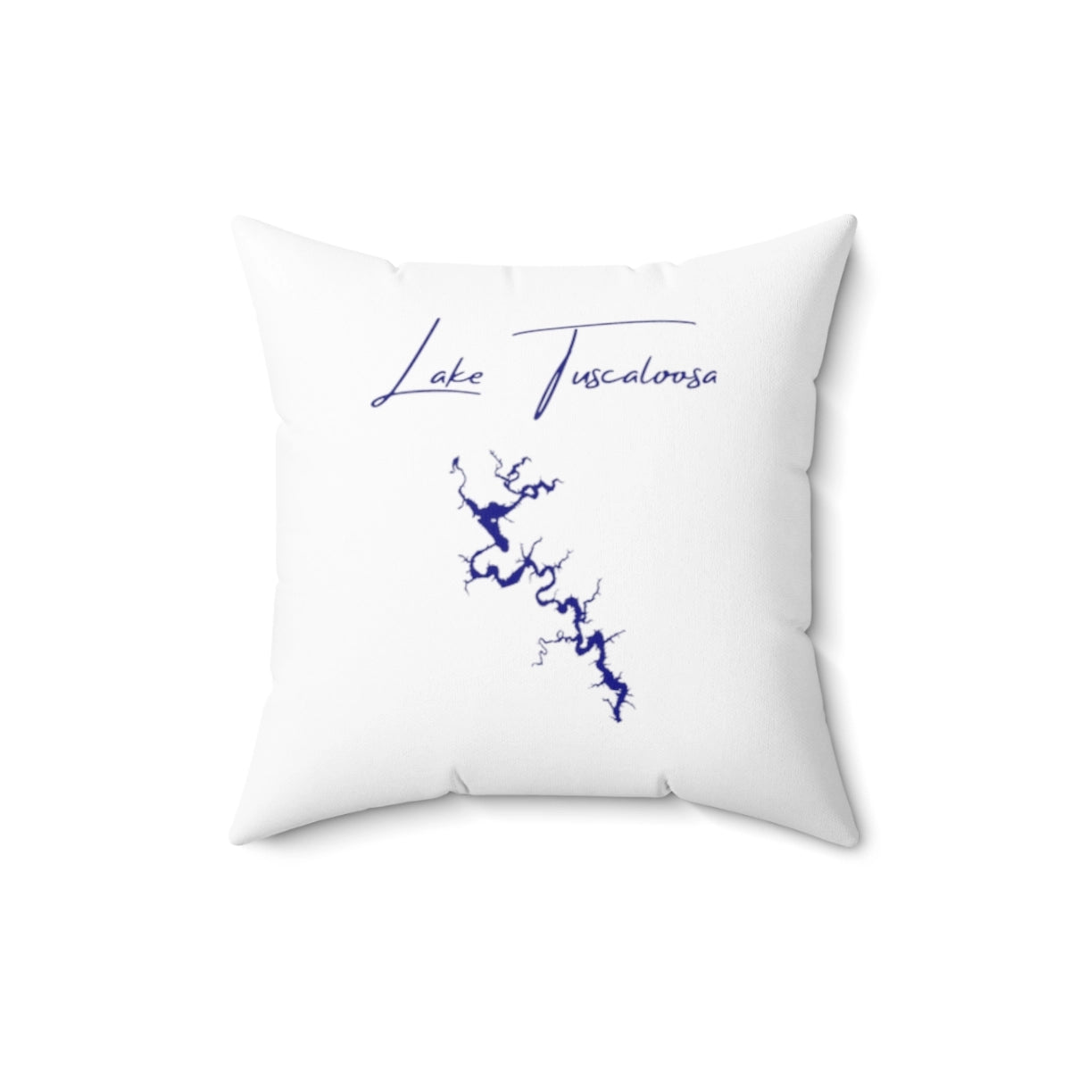 Alabama  Lake  Tuscaloosa  Pillow  front  position  view  from  back  16  x  16.webp