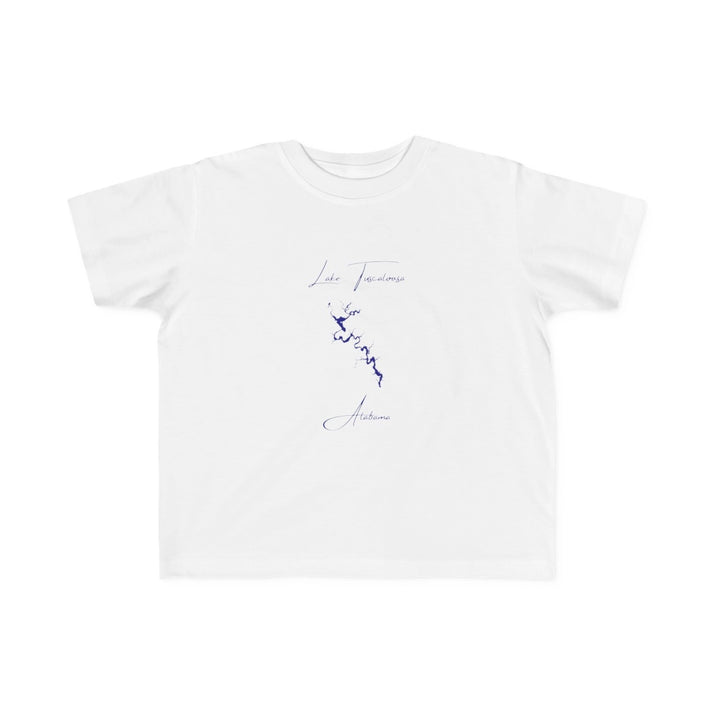 Alabama  Lake  Tuscaloosa  Toddler  T-shirt  front  position  view  from  front  white.webp