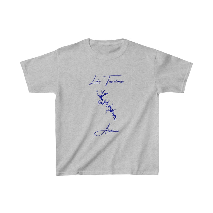 Alabama  Lake  Tuscaloosa  Youth  T-shirt  front  position  view  from  front  sport  grey.webp