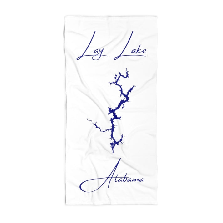 Alabama  Lay  Lake  Beach  Towel  front  position  view  from  front  36  x  72.webp