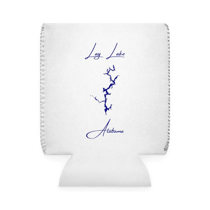 Alabama  Lay  Lake  Can  Koozie  front  position  view  from  front-1  white.webp