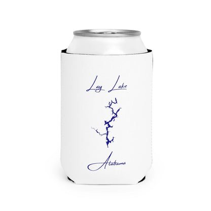 Alabama  Lay  Lake  Can  Koozie  front  position  view  from  front-2  white.webp