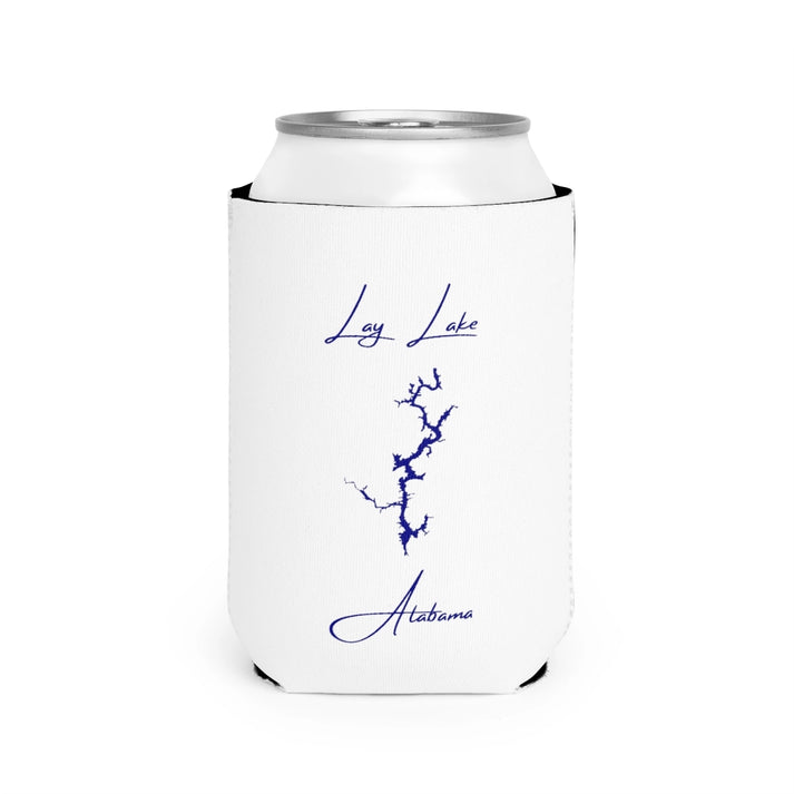 Alabama  Lay  Lake  Can  Koozie  front  position  view  from  front-2  white.webp