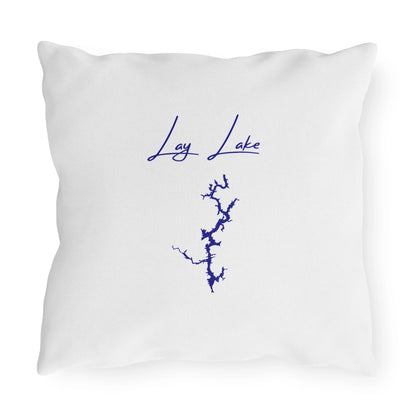 Alabama  Lay  Lake  Outdoor  Pillow  back  position  view  from  back  16  x  16.webp