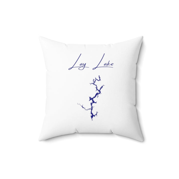 Alabama  Lay  Lake  Pillow  front  position  view  from  front  16  x  16.webp