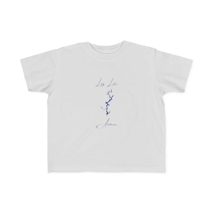 Alabama  Lay  Lake  Toddler  T-shirt  front  position  view  from  front  silver.webp