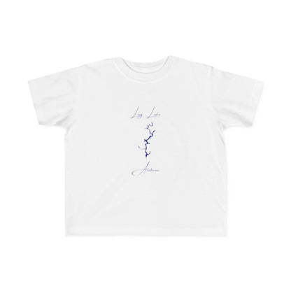 Alabama  Lay  Lake  Toddler  T-shirt  front  position  view  from  front  white.webp