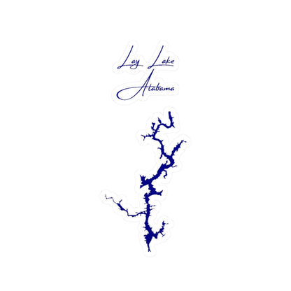 Alabama  Lay  Lake  Vinyl  Decal  other  position  view  from  front  4  x  6.webp