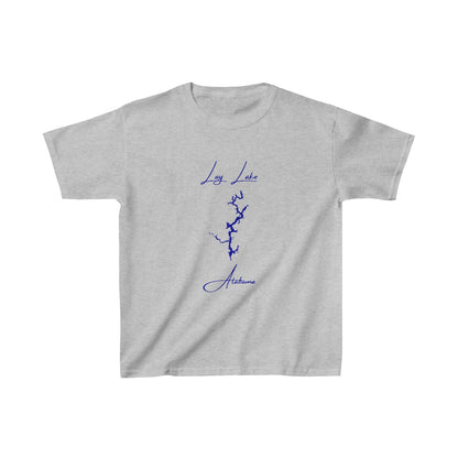 Alabama  Lay  Lake  Youth  T-shirt  front  position  view  from  front  sport  grey.webp