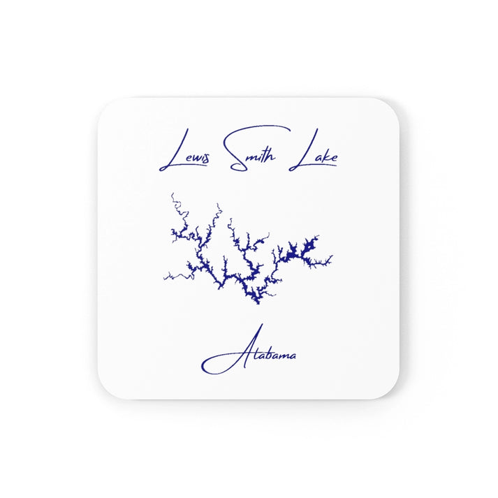 Alabama  Lewis  Smith  Lake  Coaster  Set  front  position  view  from  front  3.75  x  3.75.webp