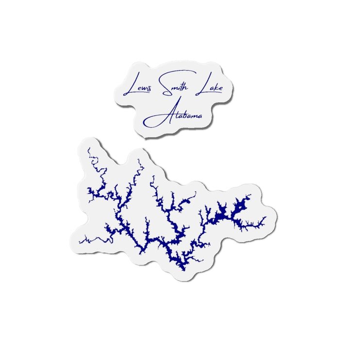 Alabama  Lewis  Smith  Lake  Die  Cut  Magnet  front  position  view  from  front  4  x  4.webp