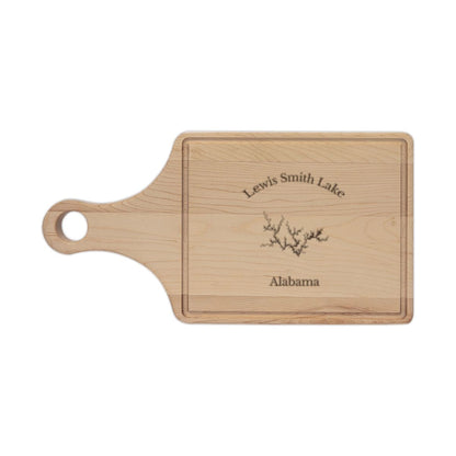 Alabama  Lewis  Smith  Lake  Engraved  Cutting  Board  front  position  view  from  front  maple.webp
