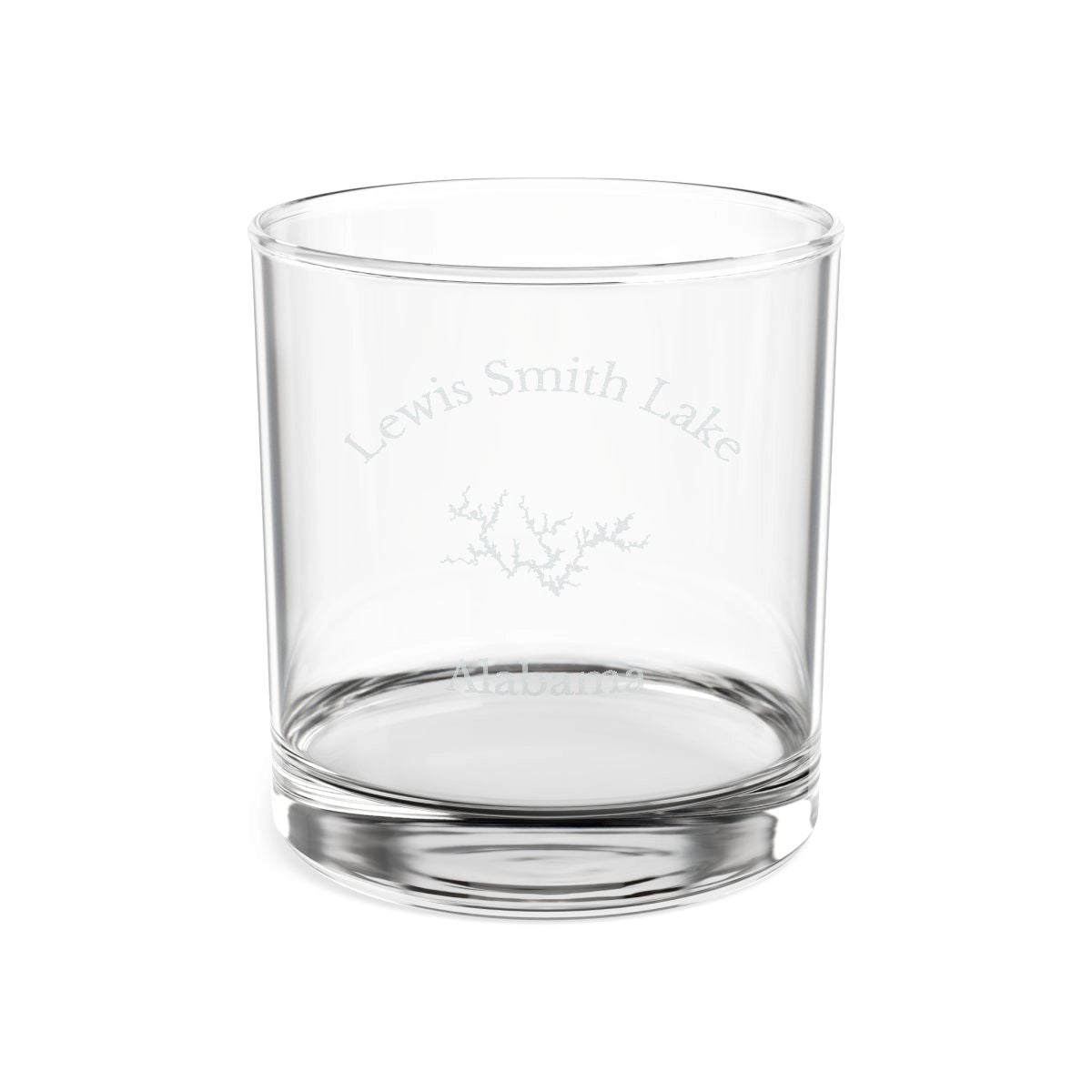 Alabama  Lewis  Smith  Lake  Engraved  Whiskey  Glass  other  position  view  from  front  10.5oz.webp