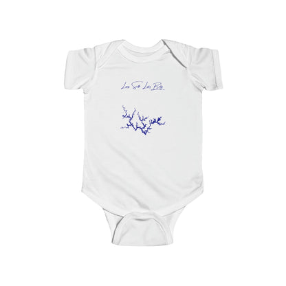 Alabama  Lewis  Smith  Lake  Onesie  front  position  view  from  front  white.webp