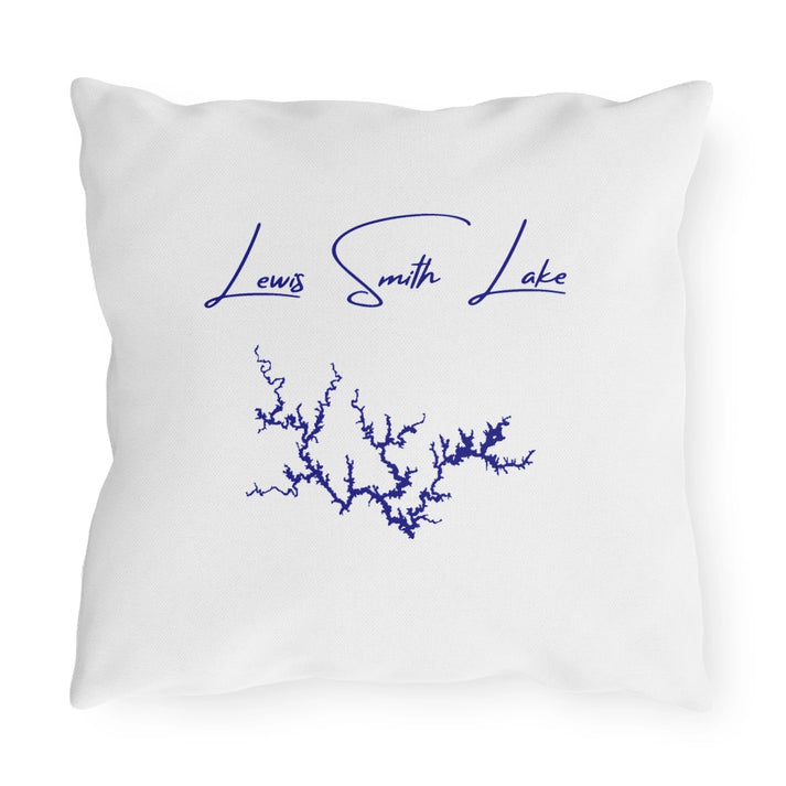 Alabama  Lewis  Smith  Lake  Outdoor  Pillow  back  position  view  from  back  16  x  16.webp