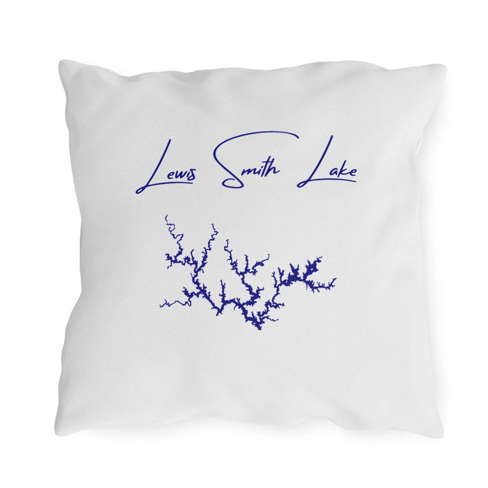 Alabama  Lewis  Smith  Lake  Outdoor  Pillow  back  position  view  from  back  18  x  18.webp