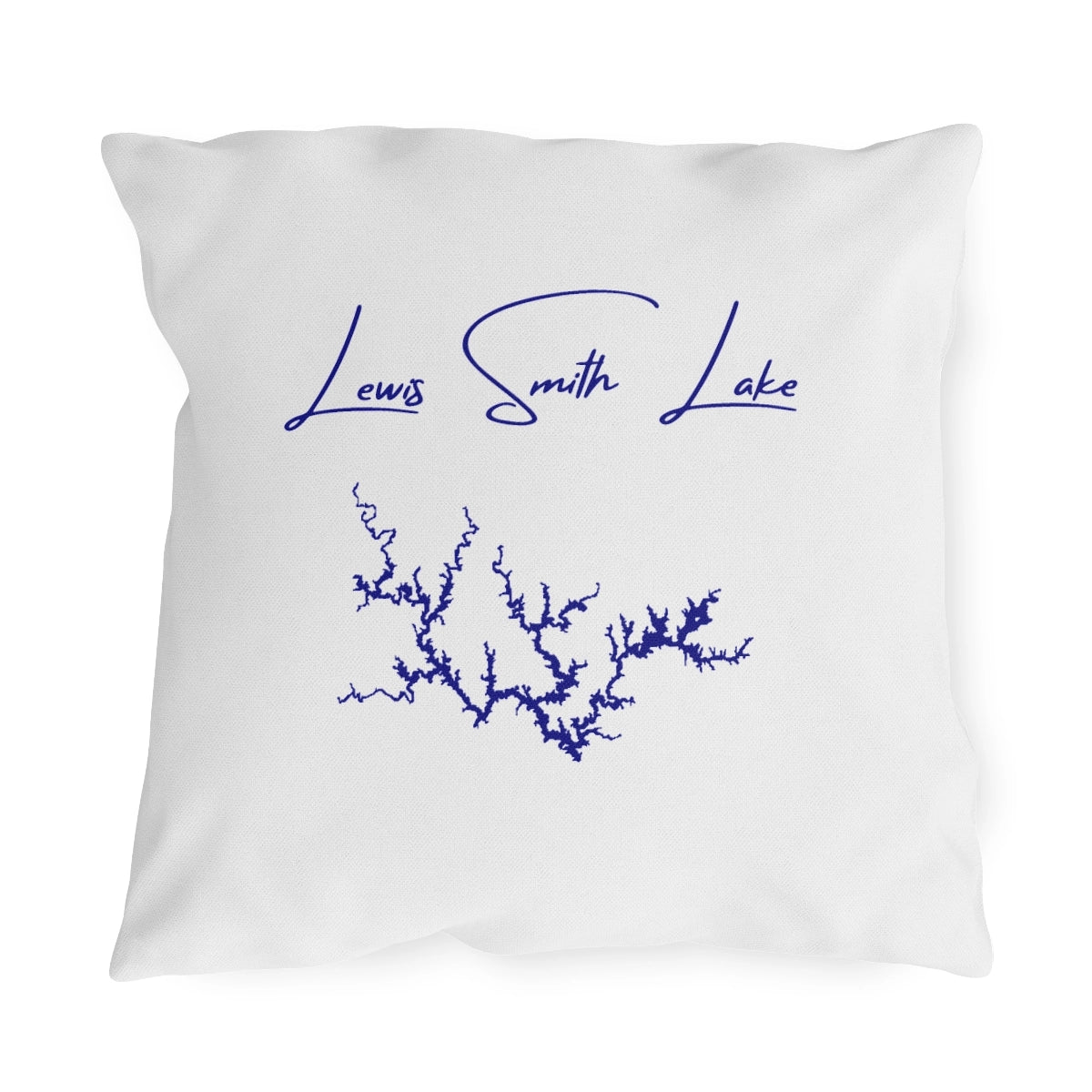 Alabama  Lewis  Smith  Lake  Outdoor  Pillow  front  position  view  from  front  18  x  18.webp