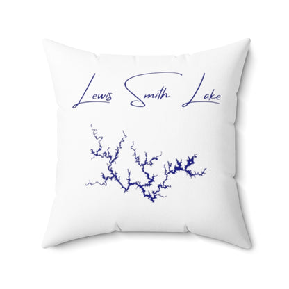 Alabama  Lewis  Smith  Lake  Pillow  front  position  view  from  back  20  x  20.webp