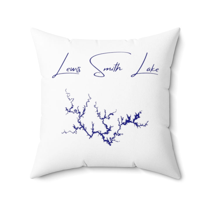 Alabama  Lewis  Smith  Lake  Pillow  front  position  view  from  back  20  x  20.webp