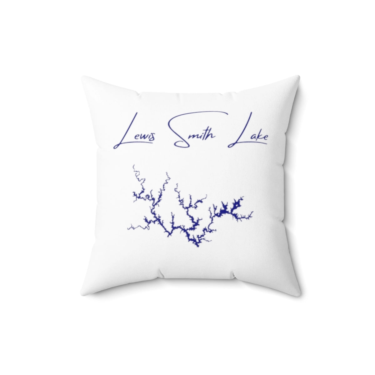 Alabama  Lewis  Smith  Lake  Pillow  front  position  view  from  front  16  x  16.webp