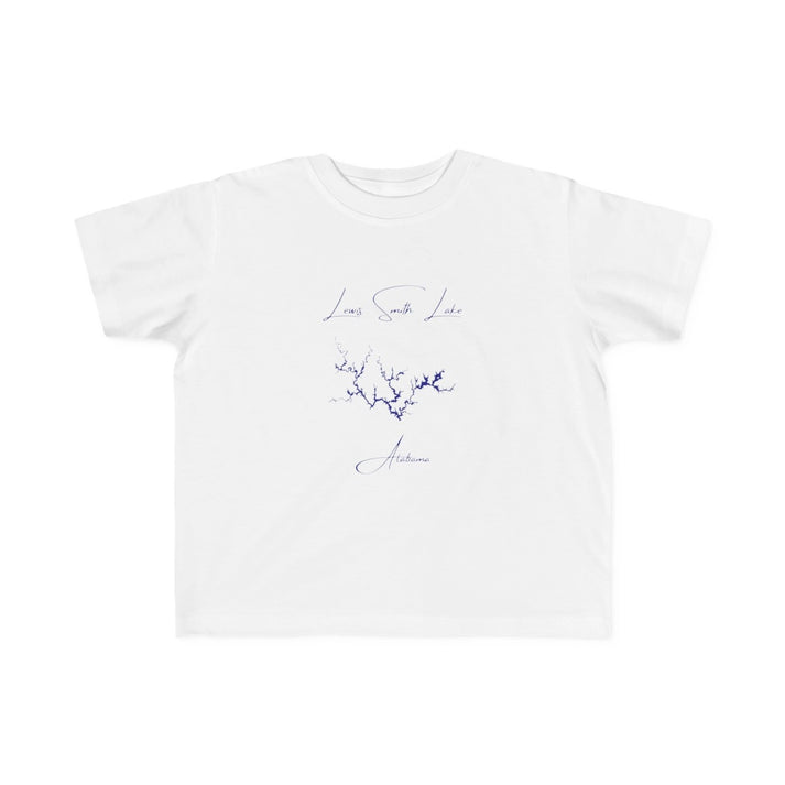 Alabama  Lewis  Smith  Lake  Toddler  T-shirt  front  position  view  from  front  white.webp